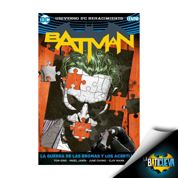 BATMAN VOL 4 LA GUERRA DE LAS BROMAS Y LOS ACERTIJOS - LA BATICUEVA TIENDA