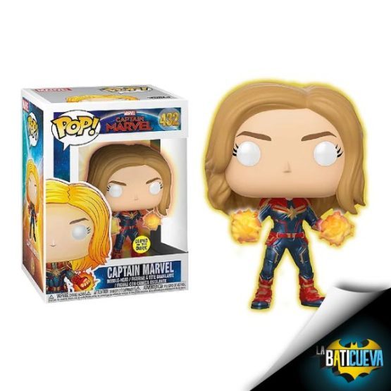 FUNKO POP CAPITANA MARVEL EXCLUSIVO #432