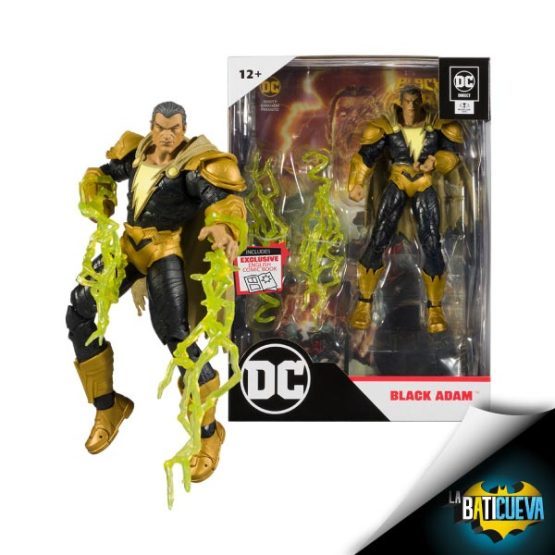 BLACK ADAM CON COMIC MCFARLANE