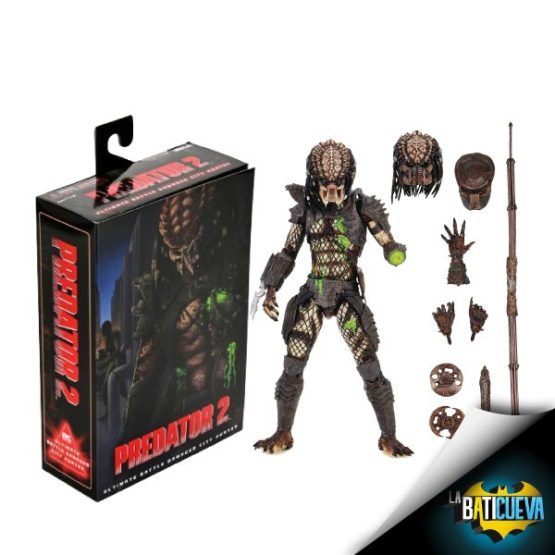 PREDATOR ULTIMATE BATTLE DAMAGED CITY HUNTER NECA