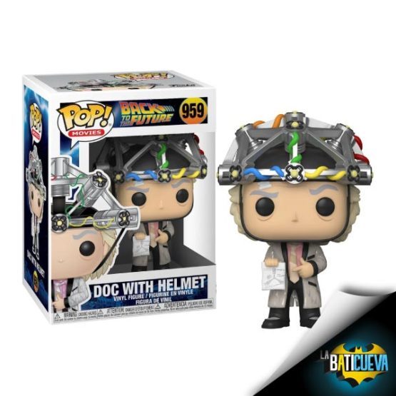 FUNKO DOC WITH HELMET #959 VOLVER AL FUTURO