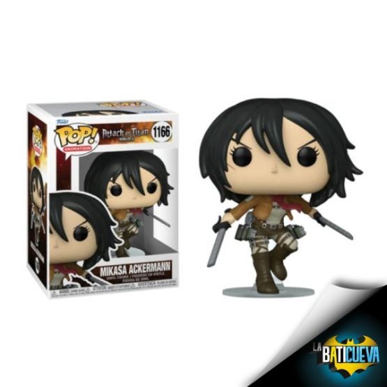 FUNKO POP ATTACK ON TITAN MIKASA #1166