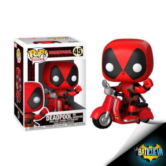 FUNKO POP DEADPOOL WITH SCOOTER #48