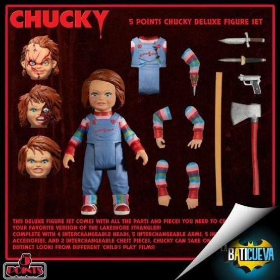 CHUCKY DELUXE FIGURE SET MEZCO