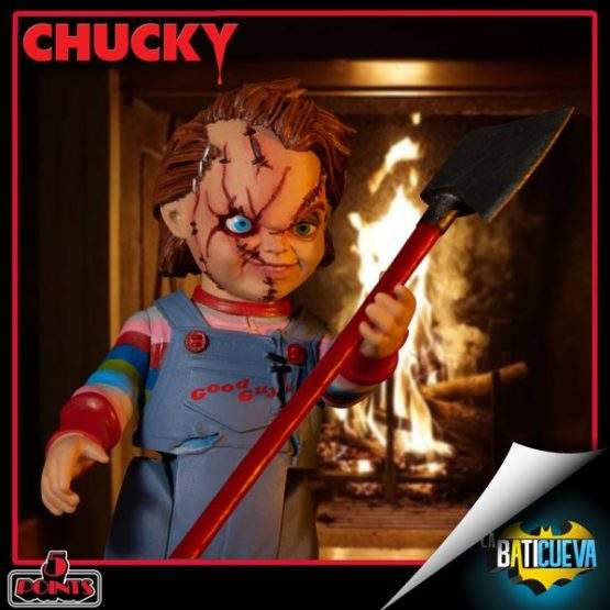 CHUCKY DELUXE FIGURE SET MEZCO - Imagen 2