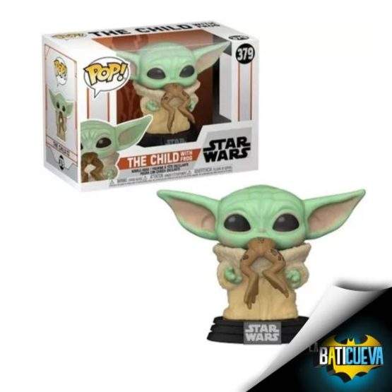 FUNKO POP MANDALORIAN THE CHILD WITH FROG #379